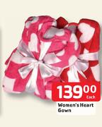 Women's Heart Gown Each