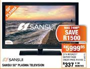 Sansui 50" Plasma Television