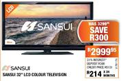 Sansui 32" LCD Colour Television