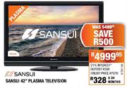 Sansui 42" Plasma Television