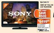 Sony 40" Full HD LCD Television