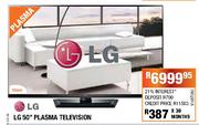 LG 50" Plasma Television