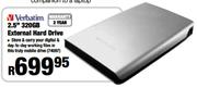 Verbatim 2.5" 320GB External Hard Drive