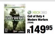 XBox360 Call of Duty 4 Modern Warfare