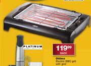 Ottimo Electric BBQ Grill With Grid-Each