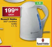 Russell Hobbs 360 Degree Cordless Kettle-1.7L Each