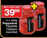 Peppadew Piquante Peppers Assorted-2 x 400g