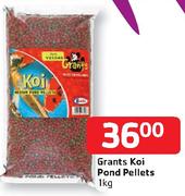 Grants Koi Pond Pellets-1Kg