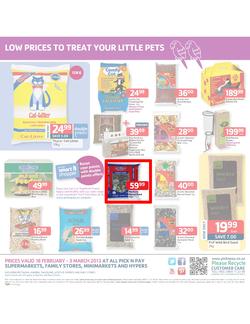 Pick n Pay : Low prices to treat your pet (18 Feb - 3 Mar 2013), page 8