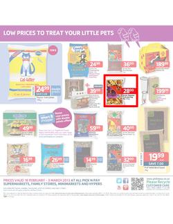 Pick n Pay : Low prices to treat your pet (18 Feb - 3 Mar 2013), page 8