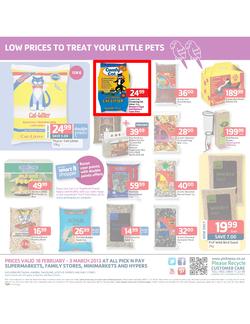 Pick n Pay : Low prices to treat your pet (18 Feb - 3 Mar 2013), page 8
