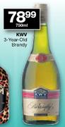KWV 3-Year Old Brandy-750ml