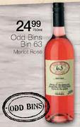 Odd Bins Bin 63 Merlot Rose-750ml