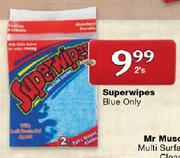 Superwipes Blue Only-2's