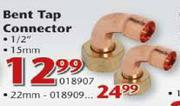 Cobra Bent Tap Connector-15mm