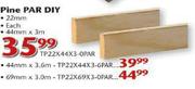 Swartland Pine PAR DIY-44mmX3m