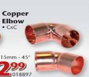 Cobra Copper Elbow-15mm (018897)