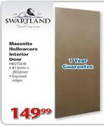Swartland Masonite Hollowcore Interior Door-Each