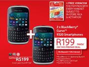 2x Blackberry Curve 9320 Smartphones