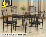 SIAN 5 Piece Dinette Set