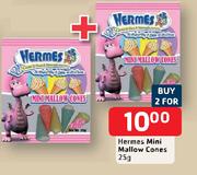 Hermes Mini Mallow Cones-2x25g