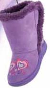 Fur-Trim Boot (Sizes 4-9)