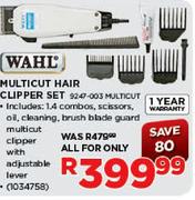 Wahl Multicut Hair Clipper Set-Each