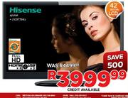 Hisense 42" FHD LCD TV(42V78P)-Each