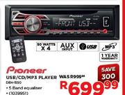 Pioneer USB/CD/MP3 Player-Each