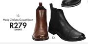 Mens Chelsea Gusset Boots