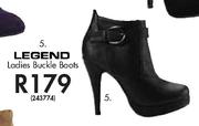 Legend Ladies Buckle Boots