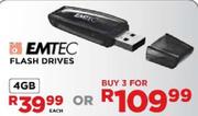 Emtec Flash Drives-4GB Each