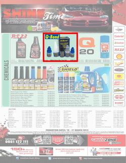 Autozone : Safety First This Easter (19 Mar - 31 Mar 2013), page 8