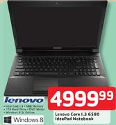 Lenovo Core 1.3 G 5 80 Ideapad Notebook