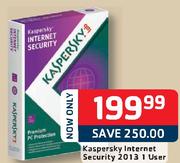 Kaspersky Internet Security 2013 1 User
