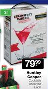 Huntley Cooper Cocktails Assorted-3ltr Each