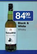 Black & White Whisky-750ml