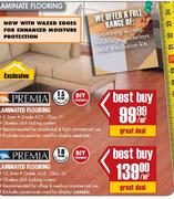 Premia Laminated Flooring-8.3mm Sqm