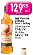 The Famous Grouse Scotch Whisky-12 x 750ml