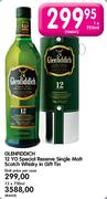 Glenfiddich 12 Yo Special Reserve Single Malt Scotch Whisky in Gift Tin-750ml Each