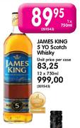 James King 5 Yo Scotch Whisky-12 x 750ml