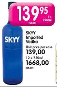 Skyy Imported Vodka-750ml