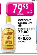 Gordon's London Dry Gin-750ml