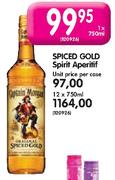Spiced Gold Spirit Aperitif-12 x 750ml