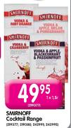 Smirnoff Cocktail Range-1.5Ltr Each