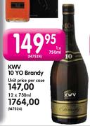 KWV 10 Yo Brandy-750ml