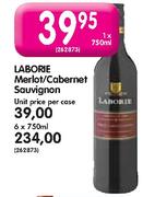 Laborie Merlot/Cabernet Sauvignon-6 x 750ml
