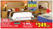 Smart Buys 3 Piece Bedroom Suite+Slumber King Perfect Dream Double Base Set