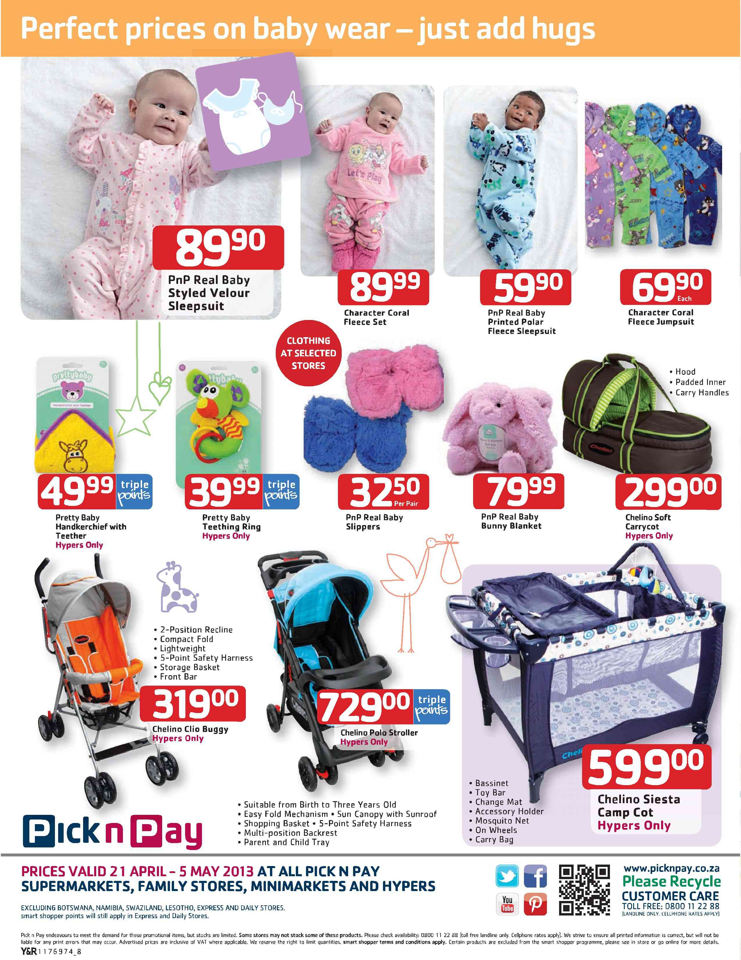 Special Pnp Real Baby SlippersEach — www.guzzle.co.za