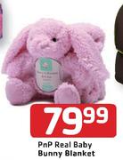 Pnp Real Baby Bunny Blanket-Each